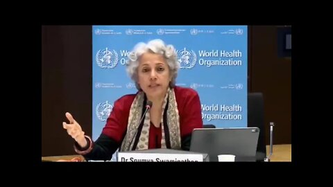 WHO Dr. Soumya Swaminathan "There is no evidence that healthy children need Boosters"