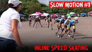 Inline Skating Race Event In Tampa, Florida | Slow Motion Action