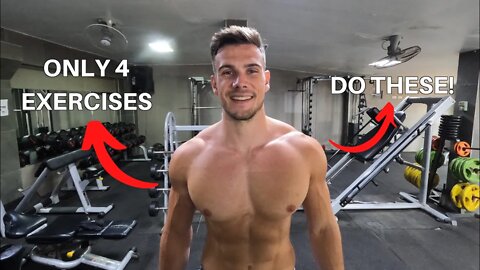 The Ultimate BEGINNERS Workout | Only 4 Exercises | Part 1/2