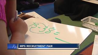 Milwaukee Public Schools hosting a recruitment fair for teachers