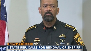 Rep. Crowley calls on Gov. Scott Walker to remove Milwaukee County Sheriff David Clarke from office