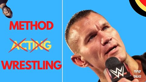 METHOD WRESTLING #acting #prowrestling #wwe #randyorton #aew