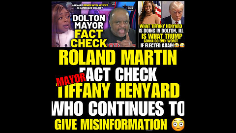 BCN Ep #12 Roland Martin Fact check Tiffany Henyard who continues to LIE!