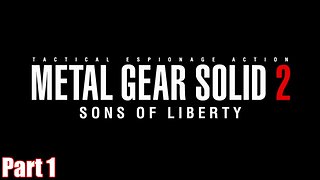 Loving the PS2 era graphics. | METAL GEAR SOLID 2 (PS3) - PART 1