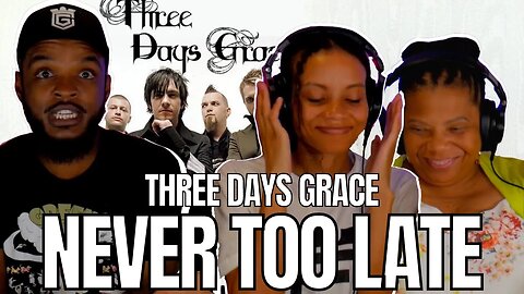 BANGER! 🎵 Three Days Grace - Never Too Late REACTION