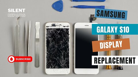 Samsung Galaxy S10 | Screen repair | Display replacement | Repair video