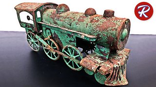1920s Toy Train Restoration - Locomotive Engine Restore