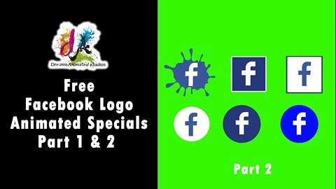 Green Screen Chroma Facebook Logo I Social Media Icons Free part 2