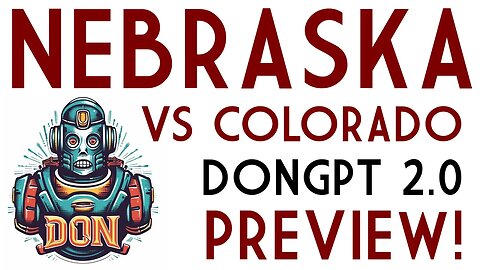 ROBOT Picks Nebraska Colorado Game!