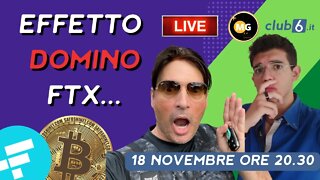 Live: EFFETTO DOMINO FTX... BINANCE E RONALDO? - 18 Novembre 20:30