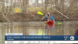 Kayaking on the Rouge River