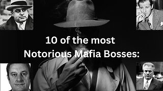 10 of the most Notorious Mafia Bosses Ever#shorts