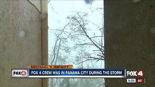 Fox 4 crew captures storm devastation in Panama City