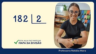 182 dividido por 2| Dividir 182 por 2 | 182/2 | 182:2 | 182÷2 | Aula de DIVISÃO PARA ALUNOS EJA