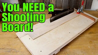 How to make a Hand Plane Shooting Board | Another Jig for my Acoustic Guitar Build