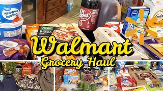 Aldi Haul / Walmart Haul | Meal Plan | Weekly Haul | Weekly Menu | Family of 5 | Week of Groceries