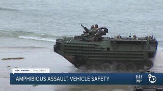 Amphibious Assault Vehicle safety examined after deadly SoCal accident