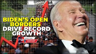 Largest Population Increase in US History Over 3.8 Million in 2023 Alone Due to Biden's Open Border