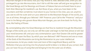 Part 19 - Gods Of The Mountain Ranges Discourses - 7 Jan 1964