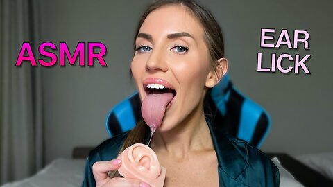 [4k] Amazing ear and lens licking | Mouth sounds ASMR