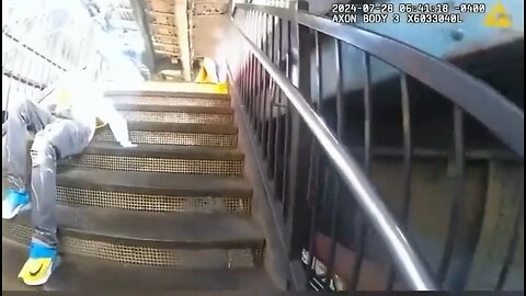 Video: NYPD arrests man found asleep with a gun in his pants at Brooklyn subway station