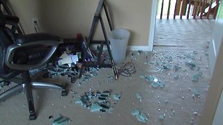IKEA glass table shatters spontaneously