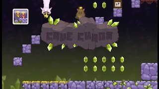 Cave Chaos | Part 1 | Levels 1-9 | Gameplay | Retro Flash Games