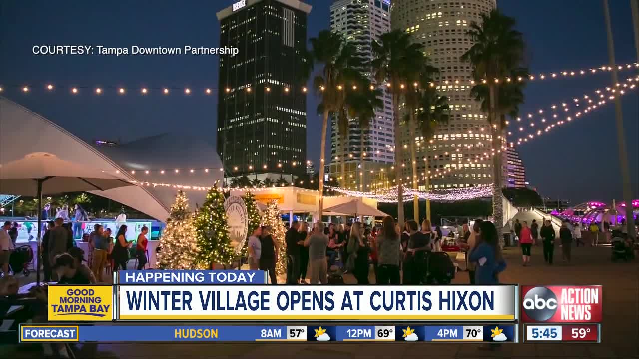 Winter Village returns to downtown Tampa with ice skating, shopping and more holiday fun