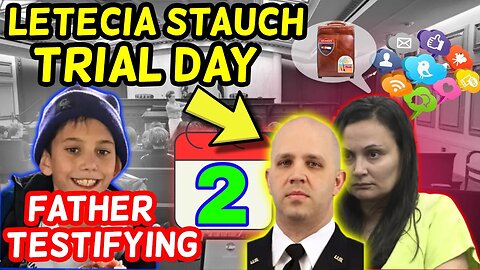 Letecia Stauch MURDER TRIAL DAY 2 | Gannon Stauch Father Testifying PT 1