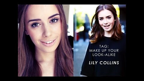 Tag: Makeup Your Look-Alike - Lily Collins | Hello October