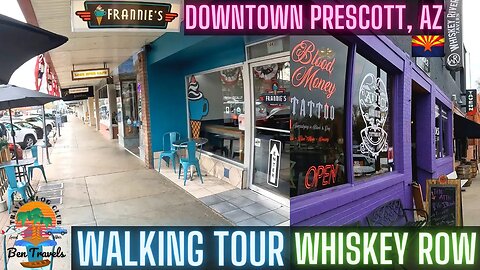 Prescott Arizona TOUR | Whiskey Row | Downtown Prescott AZ | Courthouse Plaza | Part 3 of 3