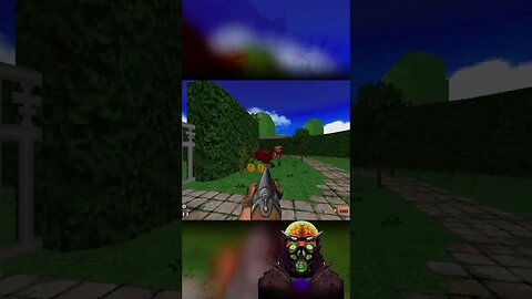 doom 64 taken a little to litteraly ;P #doom #doom2 #boomershooter #idsoftware #doommod #retro