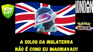 POKÉMON UNITE GAMEPLAY RANQUEADA DA INGLATERRA