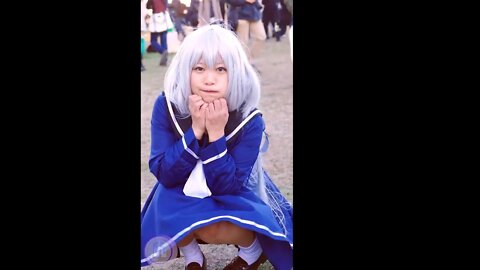 [Mobile] Schoolgirl Cosplay Comiket 95 c95 コミケット コスプレ レイヤー Fancam @ichigopafe53