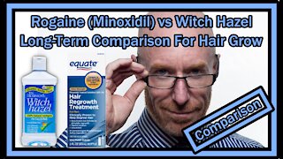 Rogaine (Minoxidil) vs Witch Hazel Long-Term Comparison For Hair Grow - Which One Does Really Work?