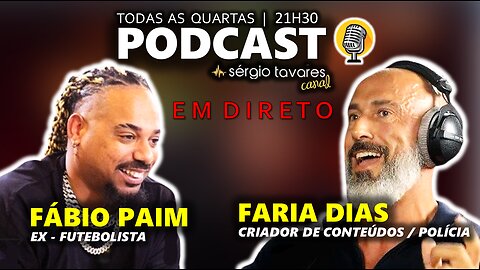 🇵🇹|🎙𝗣𝗢𝗗𝗖𝗔𝗦𝗧: Fábio Paim e Faria Dias - Episódio 8