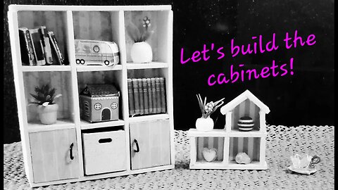 Episode 3: Building the Cabinets | 1:24 scale | Mayberry Street "Summertime Cottage" Miniature