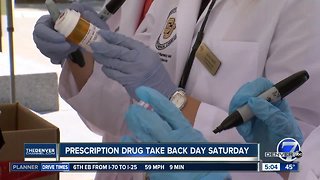 Prescription drug take back day