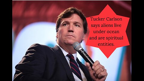 Forget Aliens! Tucker Carlson Drops Bombshell Theory About UFO Pilots!