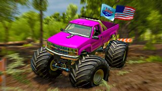 Chevrolet Monster Truck Offroad Testing – BeamNG Drive