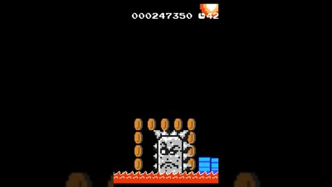 If ya smell what the Thwomp is cookin' #supermariomaker2 #supermariobros