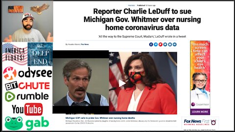 MI Gov. Whitmer GETTING SUED By Detroit's Pulitzer-Winning Journalist Charlie LeDuff