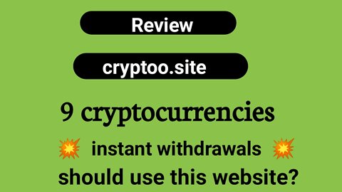 Website Review || Should you use cryptoo.site website? here is my honest review.