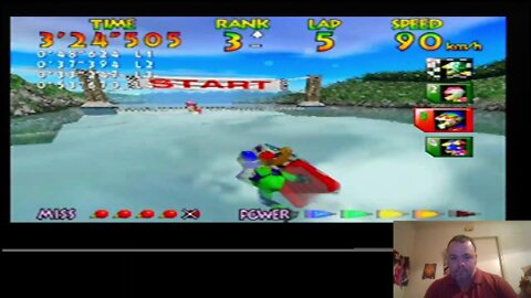 RapperJJJ Wall Slamming And Confusion [Wave Race 64](N64) #2