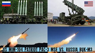 #US MIM 104 Patriot PAC 3 MSE vs #Russia Buk M3 #usmilitary #airdefencesystem #usvsrussia