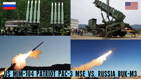 #US MIM 104 Patriot PAC 3 MSE vs #Russia Buk M3 #usmilitary #airdefencesystem #usvsrussia