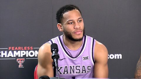 Kansas State Basketball | Markquis Nowell & Desi Sills Press Conference | Texas Tech 71, K-State 63