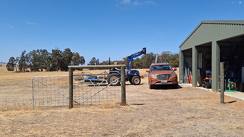 Unloading the aviary #2