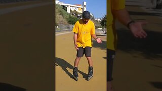 Formas de travar em patins em linha - número 1 #shorts