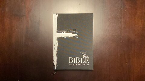 Linen Edition | The Bible on Black Paper (Monochrome Bible)(Jan 20, 2024)